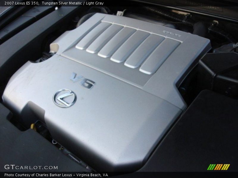 Tungsten Silver Metallic / Light Gray 2007 Lexus ES 350