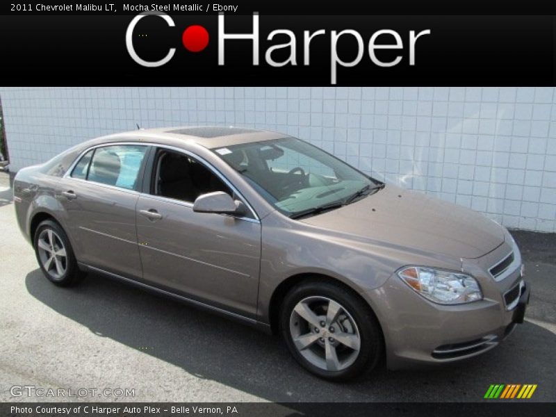 Mocha Steel Metallic / Ebony 2011 Chevrolet Malibu LT