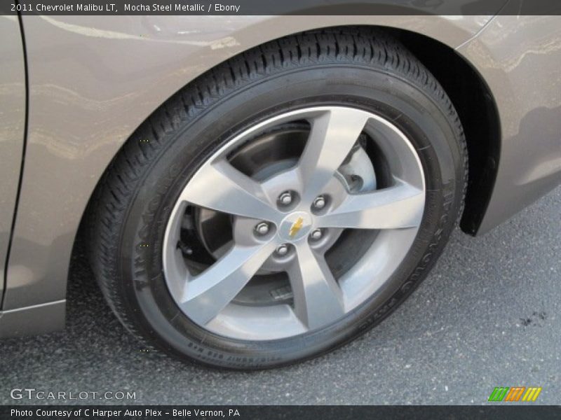 Mocha Steel Metallic / Ebony 2011 Chevrolet Malibu LT