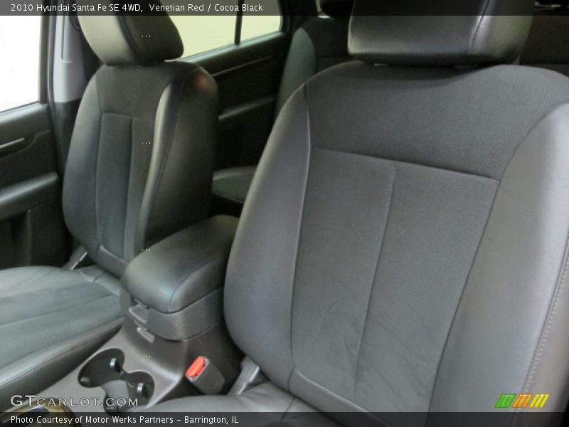 Venetian Red / Cocoa Black 2010 Hyundai Santa Fe SE 4WD