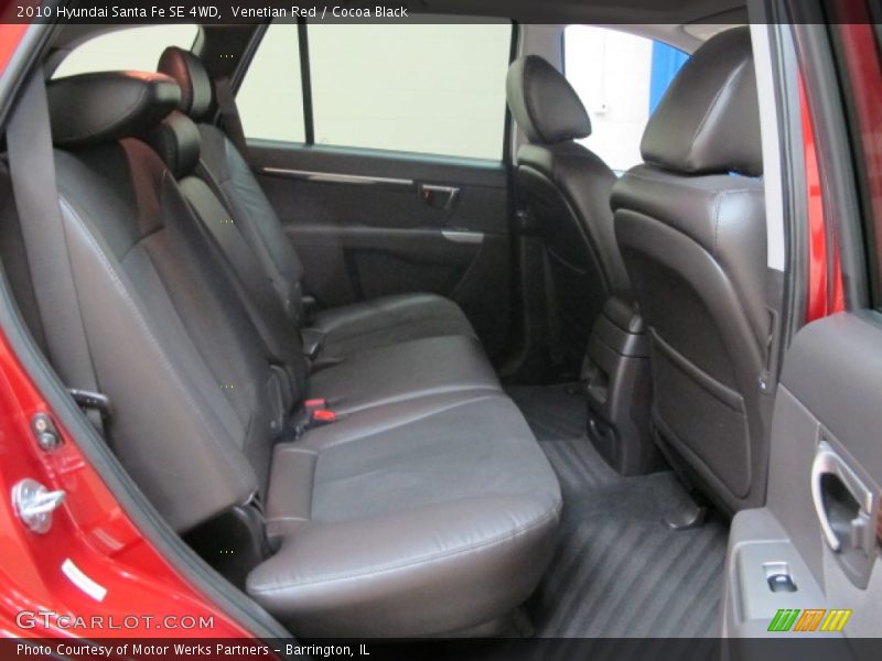 Venetian Red / Cocoa Black 2010 Hyundai Santa Fe SE 4WD