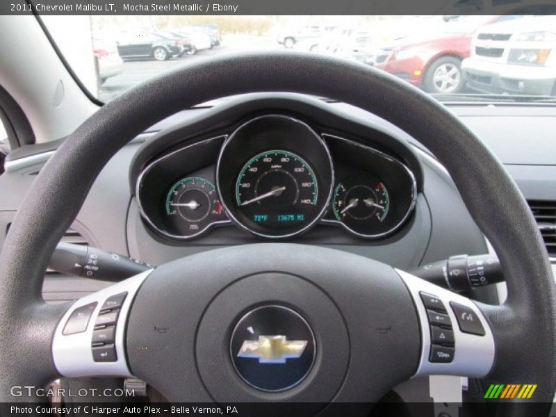 Mocha Steel Metallic / Ebony 2011 Chevrolet Malibu LT