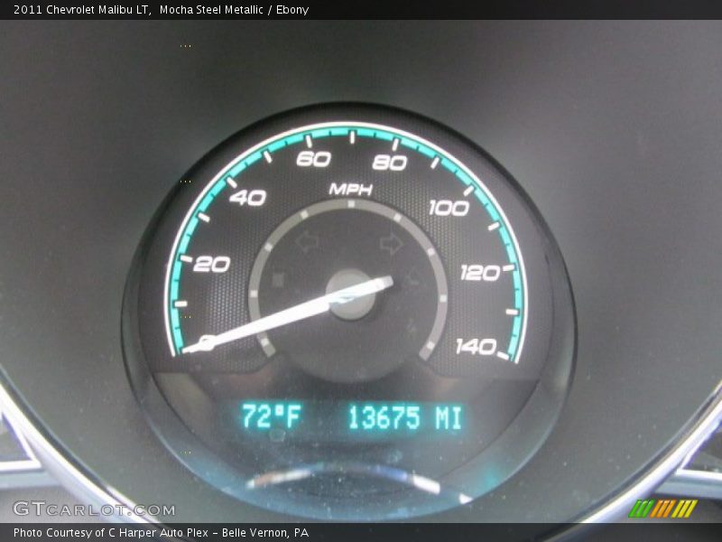Mocha Steel Metallic / Ebony 2011 Chevrolet Malibu LT