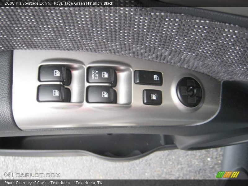 Royal Jade Green Metallic / Black 2008 Kia Sportage LX V6