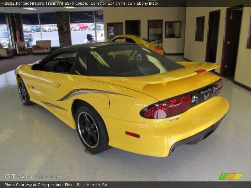 Collector Edition Yellow / Ebony Black 2002 Pontiac Firebird Trans Am WS-6 Coupe