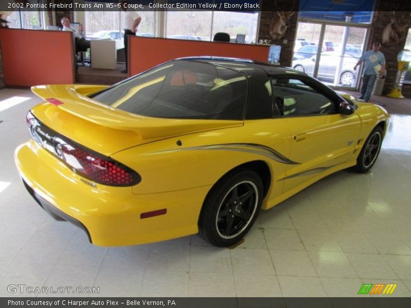 Collector Edition Yellow / Ebony Black 2002 Pontiac Firebird Trans Am WS-6 Coupe