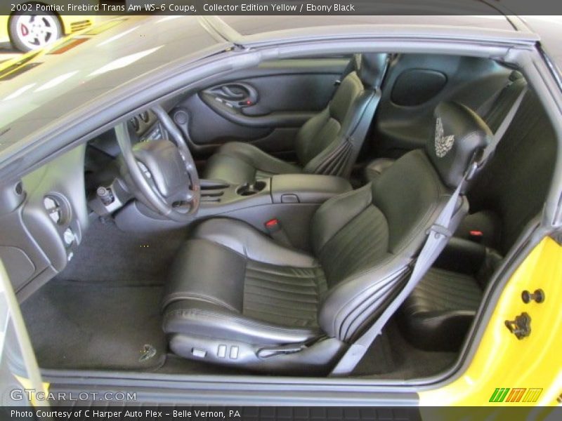  2002 Firebird Trans Am WS-6 Coupe Ebony Black Interior