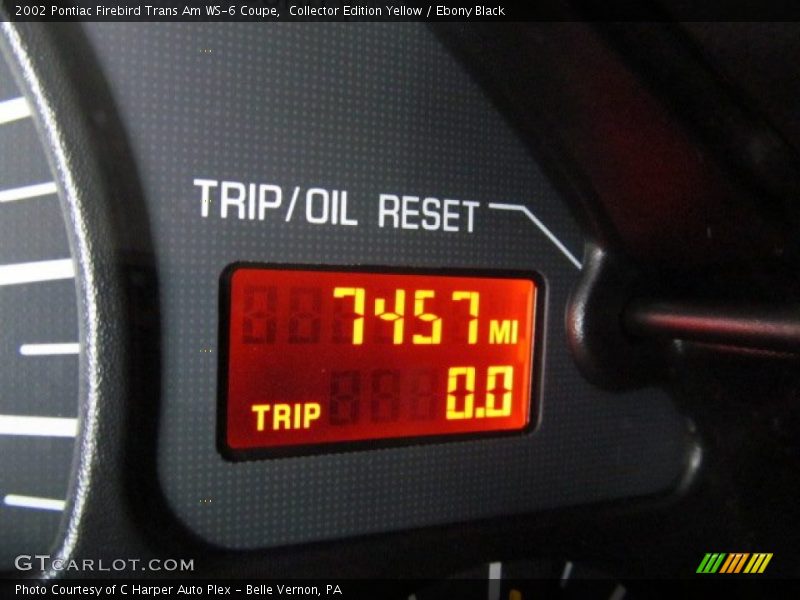 Collector Edition Yellow / Ebony Black 2002 Pontiac Firebird Trans Am WS-6 Coupe
