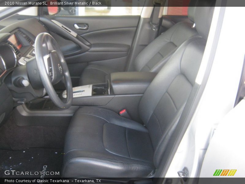 Brilliant Silver Metallic / Black 2010 Nissan Murano SL