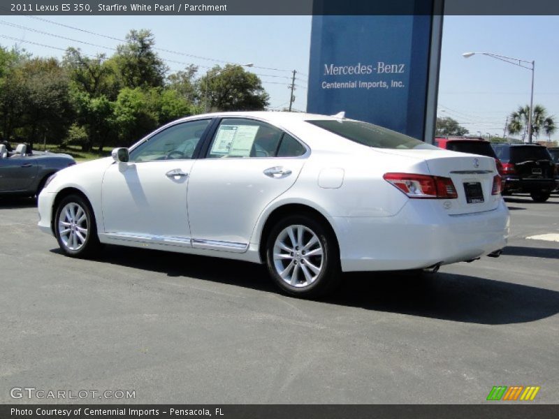 Starfire White Pearl / Parchment 2011 Lexus ES 350