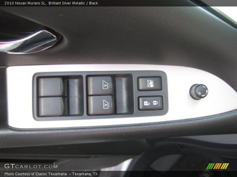 Brilliant Silver Metallic / Black 2010 Nissan Murano SL