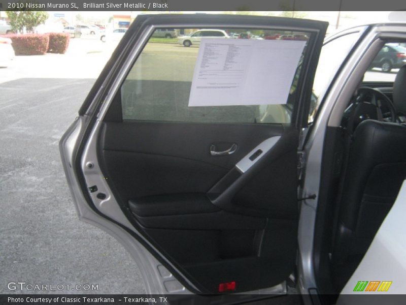 Brilliant Silver Metallic / Black 2010 Nissan Murano SL