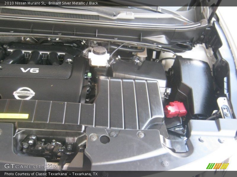 Brilliant Silver Metallic / Black 2010 Nissan Murano SL