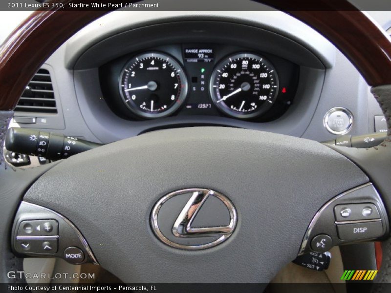 Starfire White Pearl / Parchment 2011 Lexus ES 350