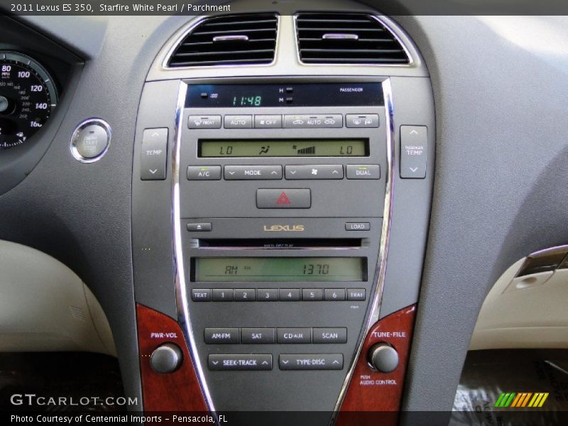 Starfire White Pearl / Parchment 2011 Lexus ES 350