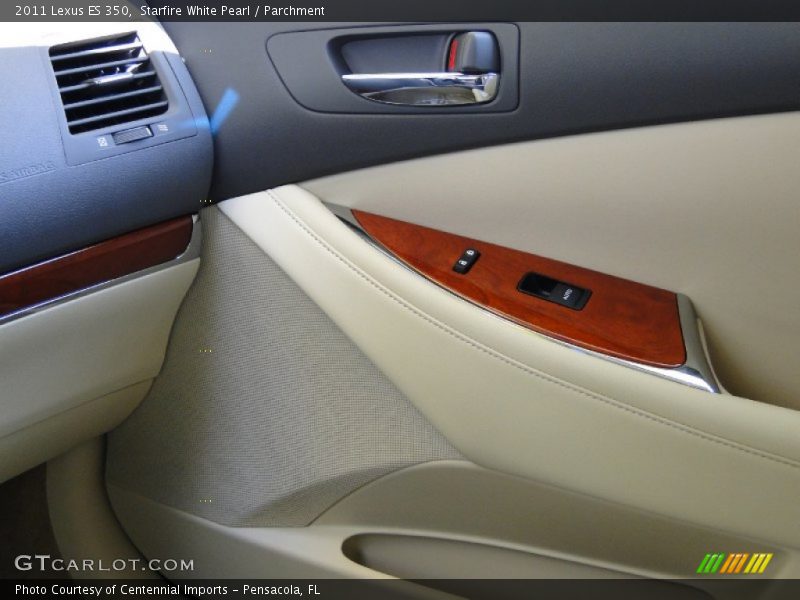 Starfire White Pearl / Parchment 2011 Lexus ES 350