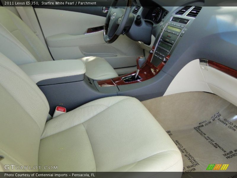 Starfire White Pearl / Parchment 2011 Lexus ES 350