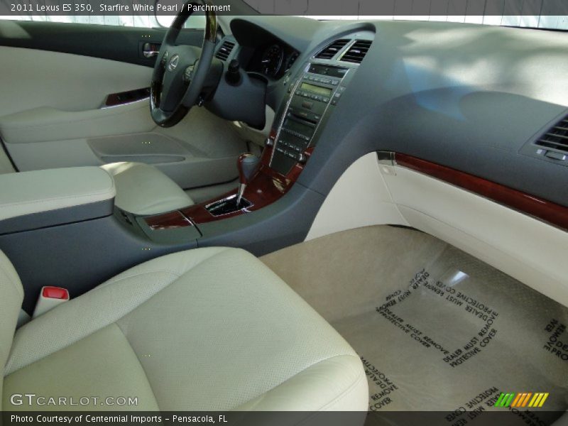Starfire White Pearl / Parchment 2011 Lexus ES 350