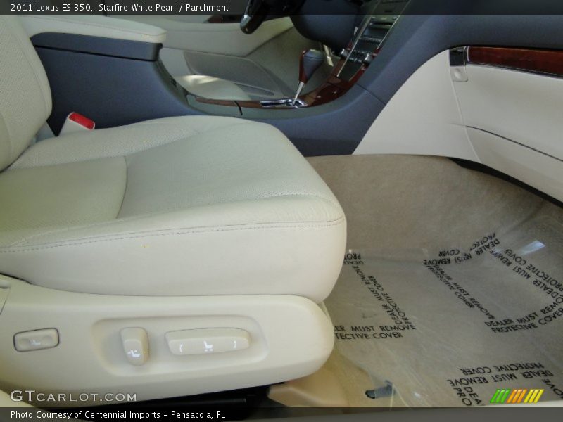 Starfire White Pearl / Parchment 2011 Lexus ES 350