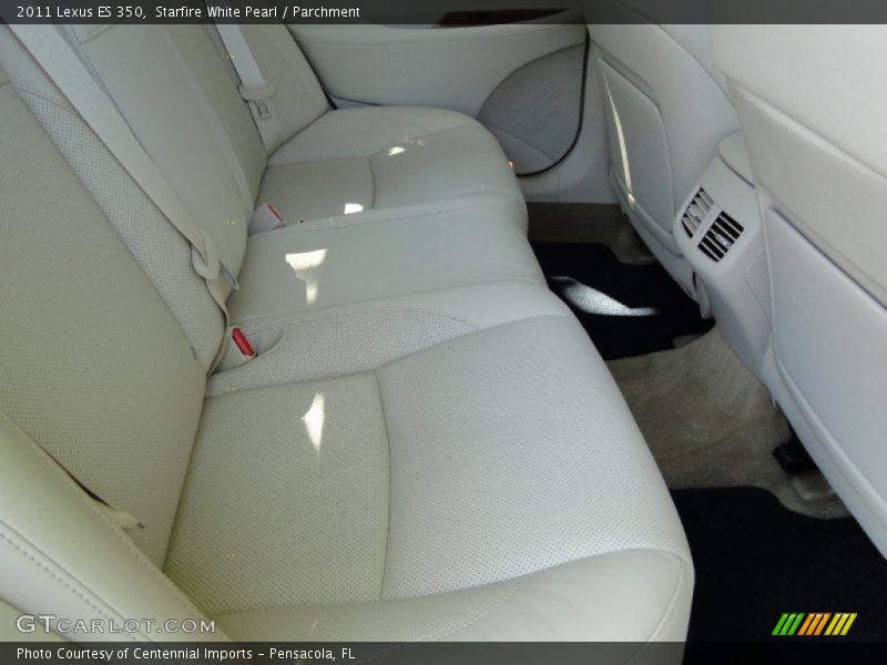Starfire White Pearl / Parchment 2011 Lexus ES 350