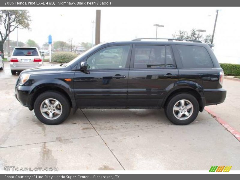 Nighthawk Black Pearl / Saddle 2006 Honda Pilot EX-L 4WD