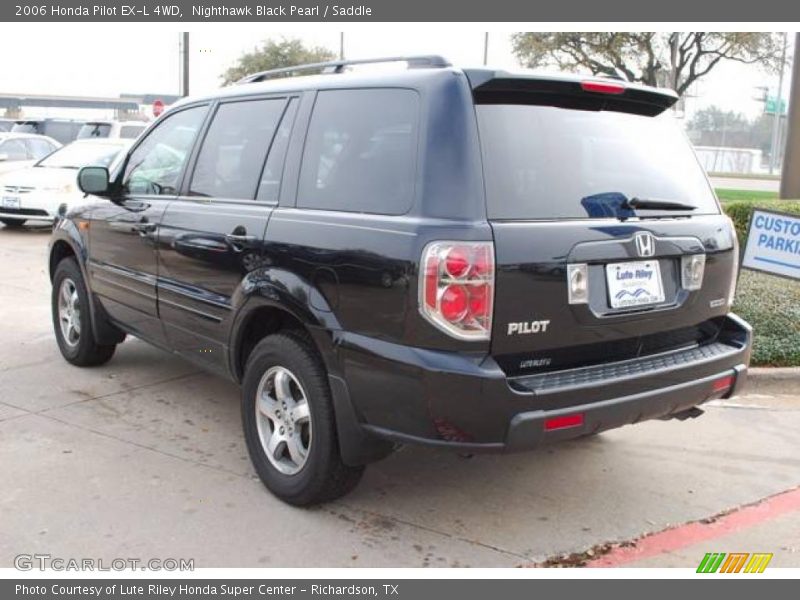 Nighthawk Black Pearl / Saddle 2006 Honda Pilot EX-L 4WD