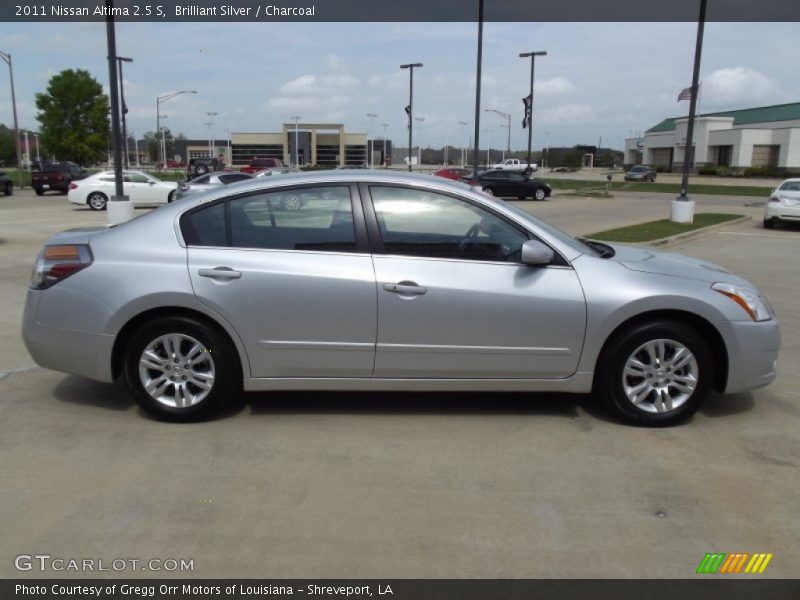 Brilliant Silver / Charcoal 2011 Nissan Altima 2.5 S