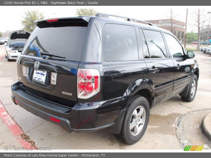 Nighthawk Black Pearl / Saddle 2006 Honda Pilot EX-L 4WD