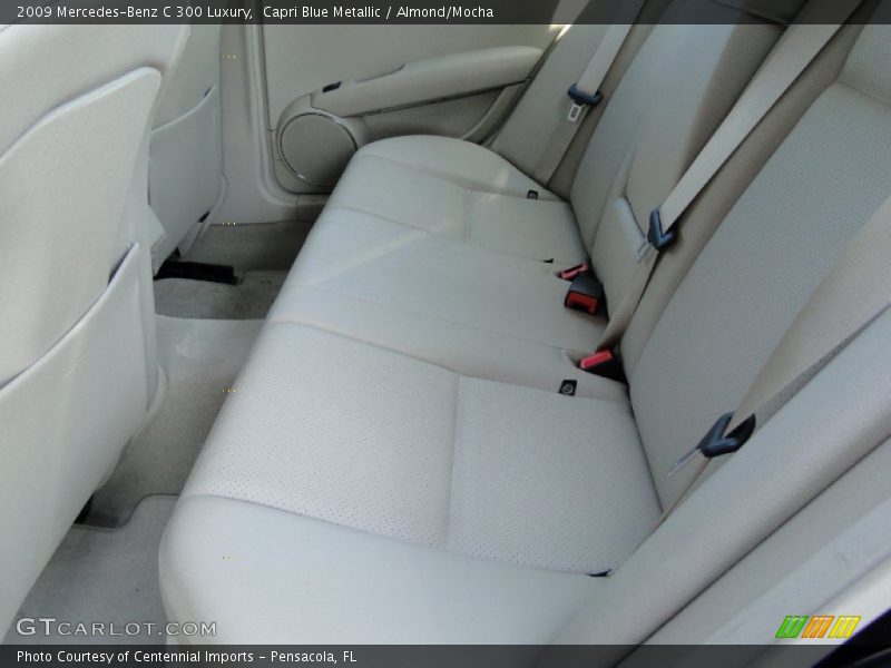 Capri Blue Metallic / Almond/Mocha 2009 Mercedes-Benz C 300 Luxury