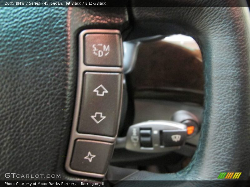 Jet Black / Black/Black 2005 BMW 7 Series 745i Sedan