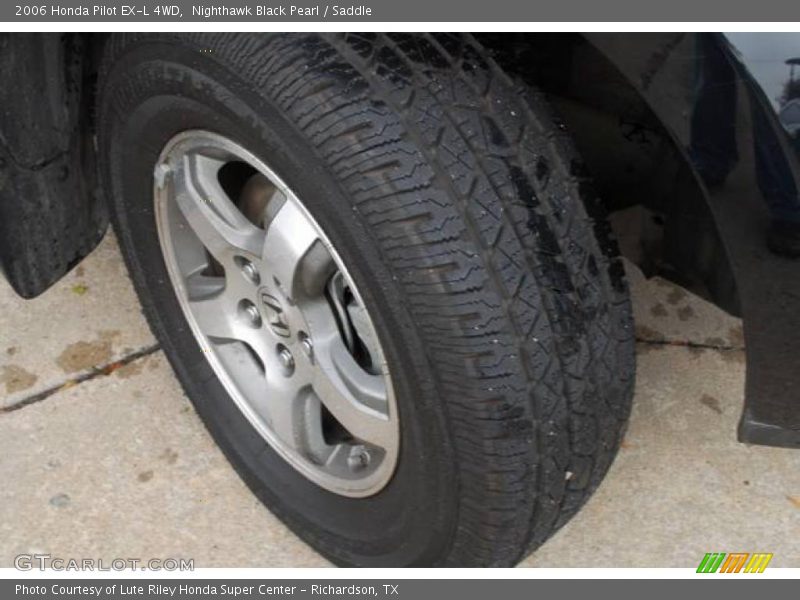 Nighthawk Black Pearl / Saddle 2006 Honda Pilot EX-L 4WD