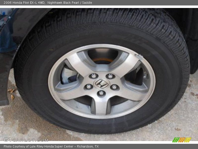 Nighthawk Black Pearl / Saddle 2006 Honda Pilot EX-L 4WD