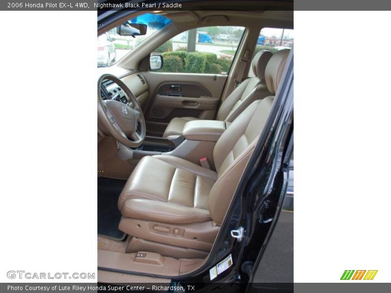 Nighthawk Black Pearl / Saddle 2006 Honda Pilot EX-L 4WD