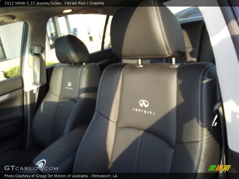 Vibrant Red / Graphite 2012 Infiniti G 37 Journey Sedan