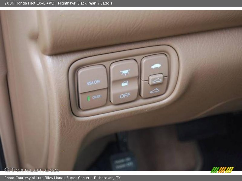 Nighthawk Black Pearl / Saddle 2006 Honda Pilot EX-L 4WD