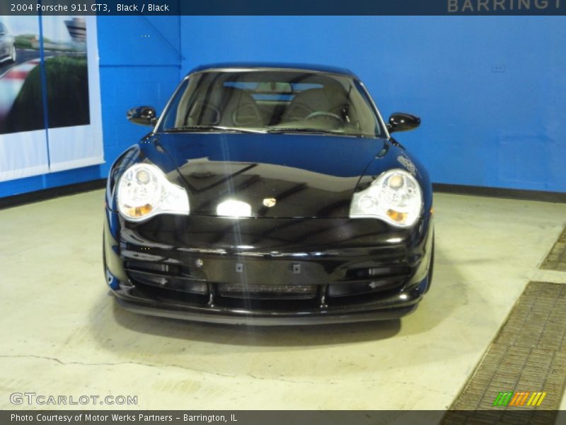 Black / Black 2004 Porsche 911 GT3