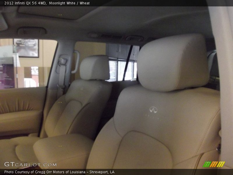 Moonlight White / Wheat 2012 Infiniti QX 56 4WD