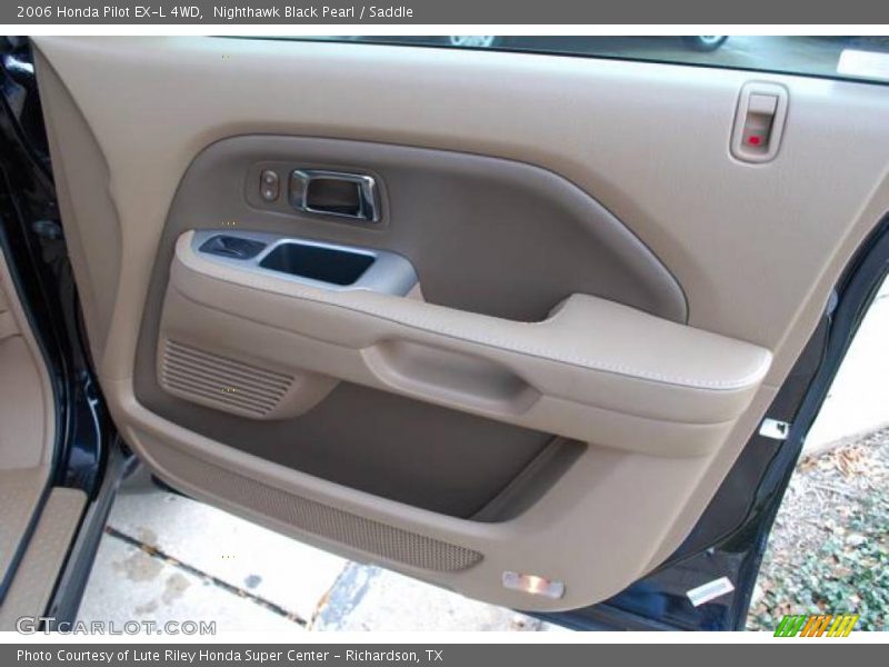Nighthawk Black Pearl / Saddle 2006 Honda Pilot EX-L 4WD