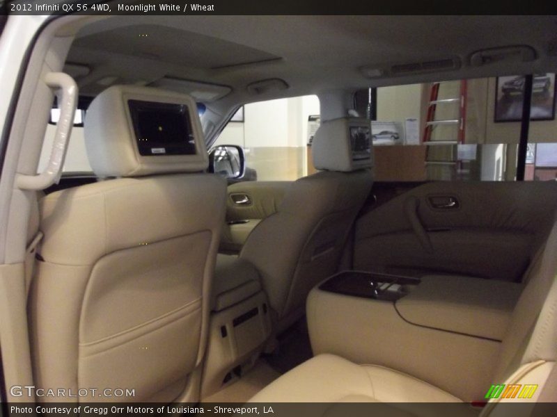 Moonlight White / Wheat 2012 Infiniti QX 56 4WD