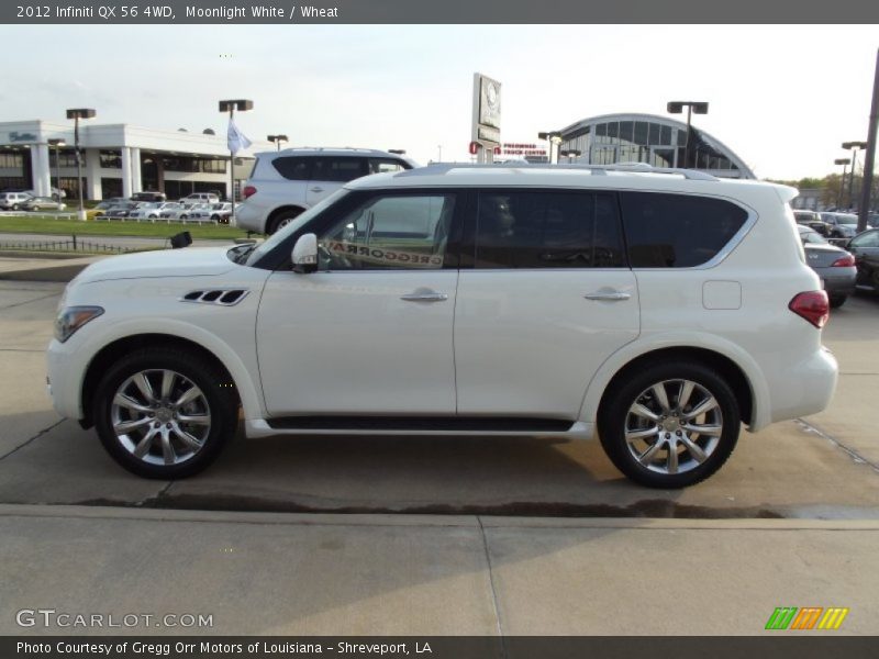  2012 QX 56 4WD Moonlight White