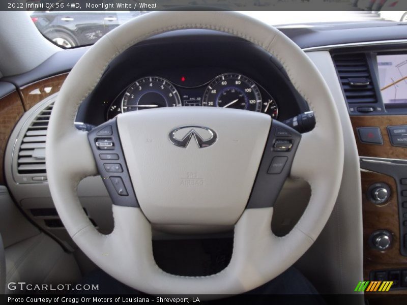  2012 QX 56 4WD Steering Wheel