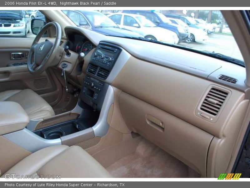 Nighthawk Black Pearl / Saddle 2006 Honda Pilot EX-L 4WD