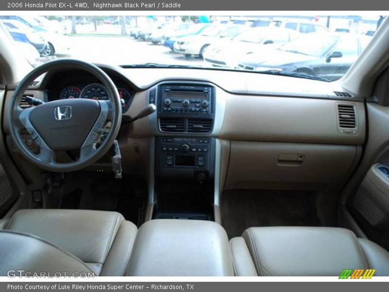 Nighthawk Black Pearl / Saddle 2006 Honda Pilot EX-L 4WD