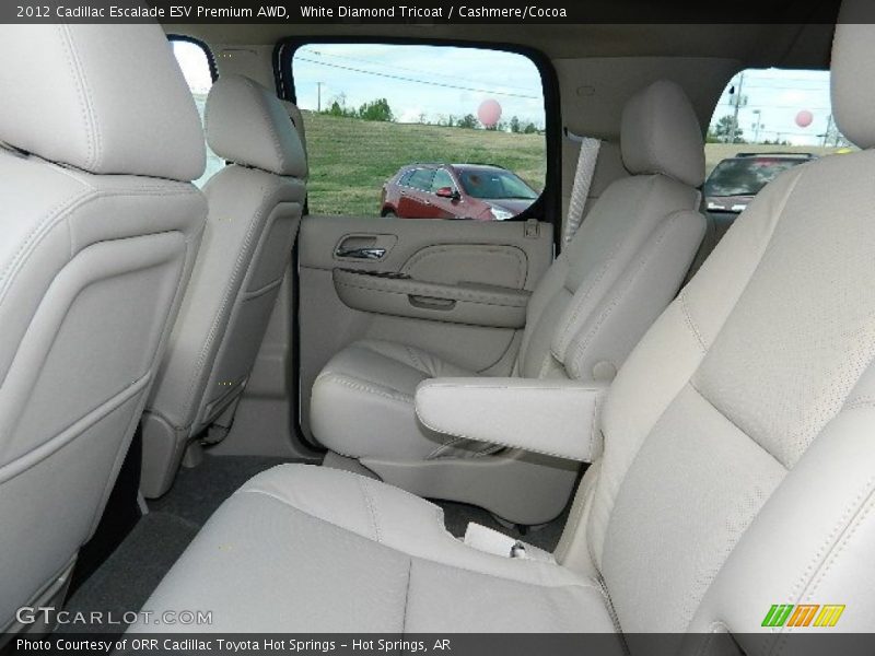  2012 Escalade ESV Premium AWD Cashmere/Cocoa Interior