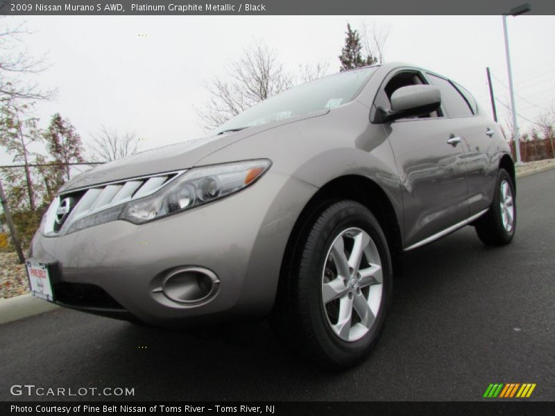 Platinum Graphite Metallic / Black 2009 Nissan Murano S AWD