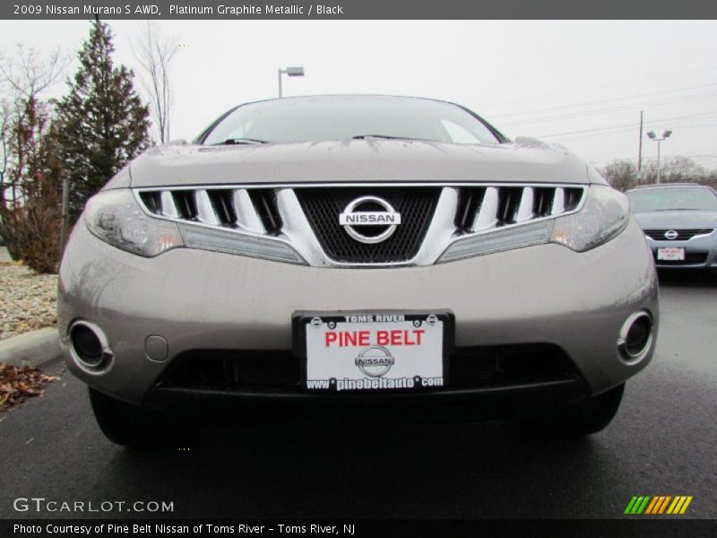 Platinum Graphite Metallic / Black 2009 Nissan Murano S AWD
