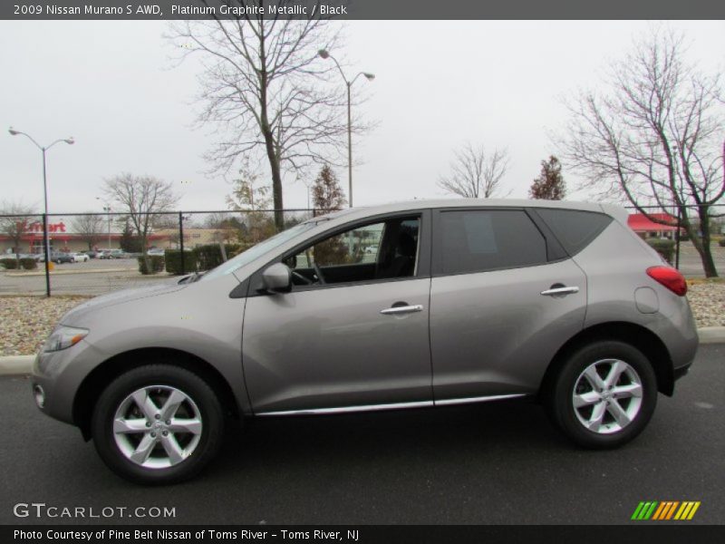 Platinum Graphite Metallic / Black 2009 Nissan Murano S AWD