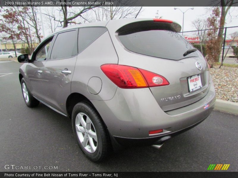 Platinum Graphite Metallic / Black 2009 Nissan Murano S AWD