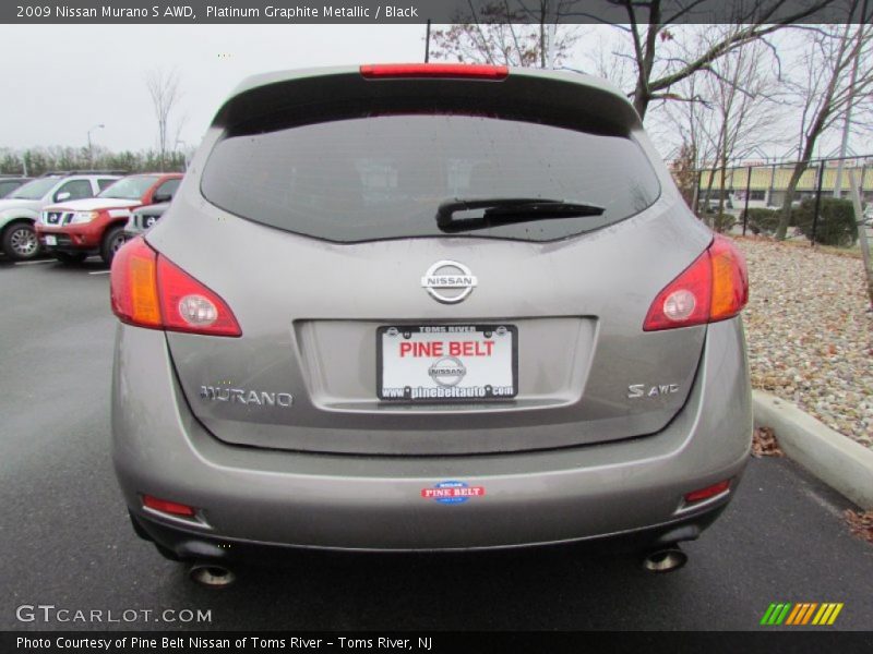 Platinum Graphite Metallic / Black 2009 Nissan Murano S AWD