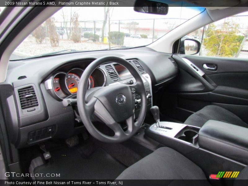 Platinum Graphite Metallic / Black 2009 Nissan Murano S AWD